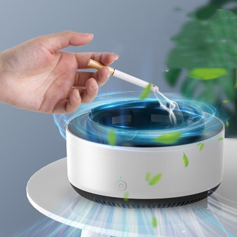 Multipurpose Ashtray with Air Purifier - Urban HomeTech