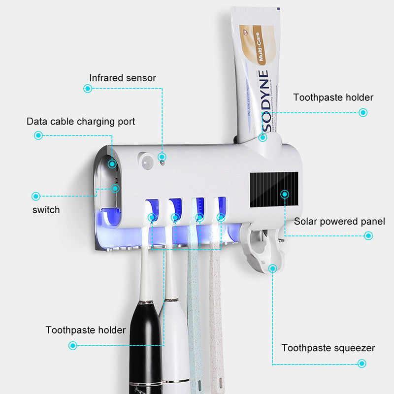 Intelligent UV Toothbrush Sterilizer - Urban HomeTech