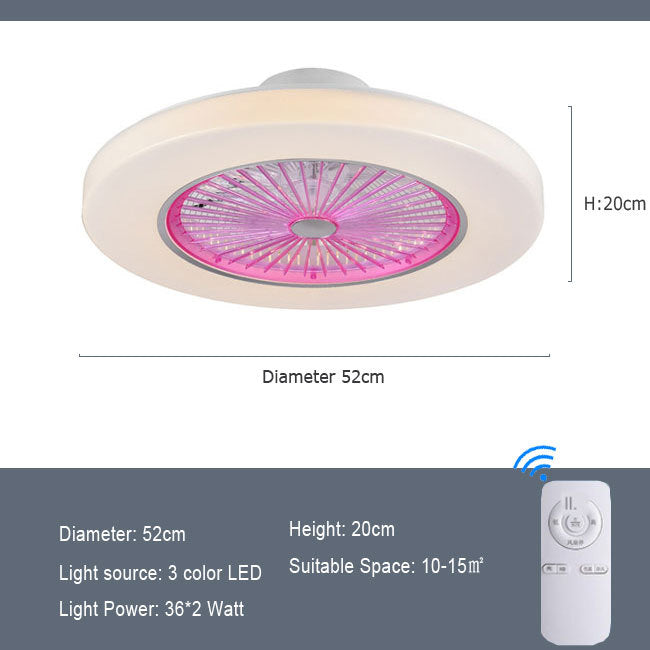 Modern Overhead Fan with Lamp - Urban HomeTech