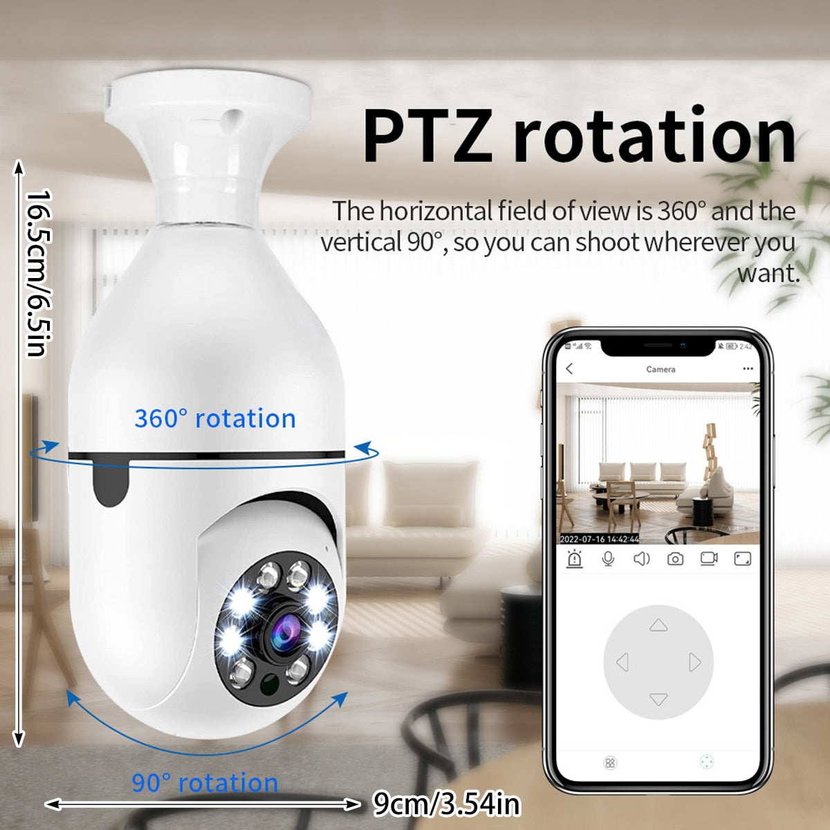 Light Bulb Surveillance Camera - Urban HomeTech